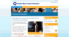 Desktop Screenshot of action.jewishmiami.org