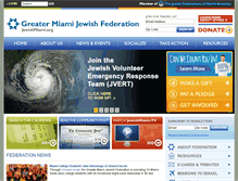 Tablet Screenshot of jewishmiami.org